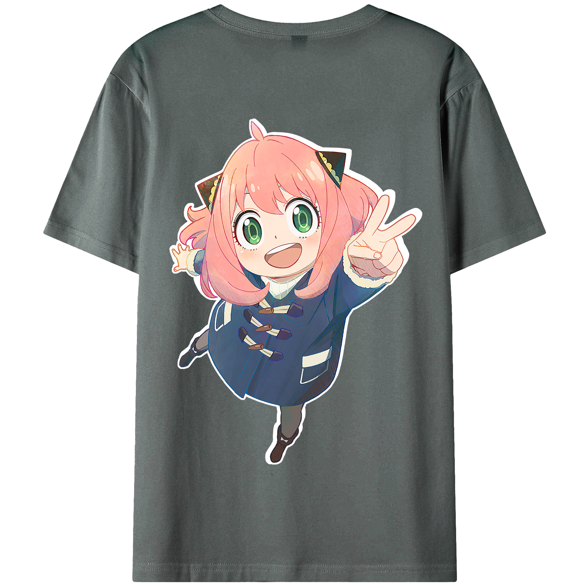 （画像用） SPY×FAMILY间谍家家酒 綿100％半袖Tシャツ（背面プリント）